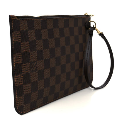 Louis Vuitton Damier Ebene Neverfull MM GM Pochette 3 of 8