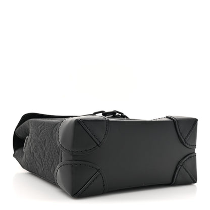 Louis Vuitton Taurillon Monogram Steamer Nano Black 4 of 13