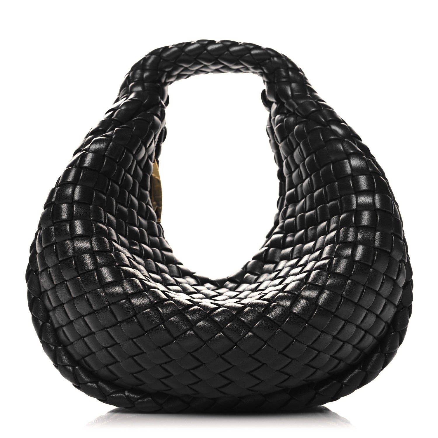 Bottega Veneta Lambskin Intrecciato Mini Padded Jodie Black 1 of 10