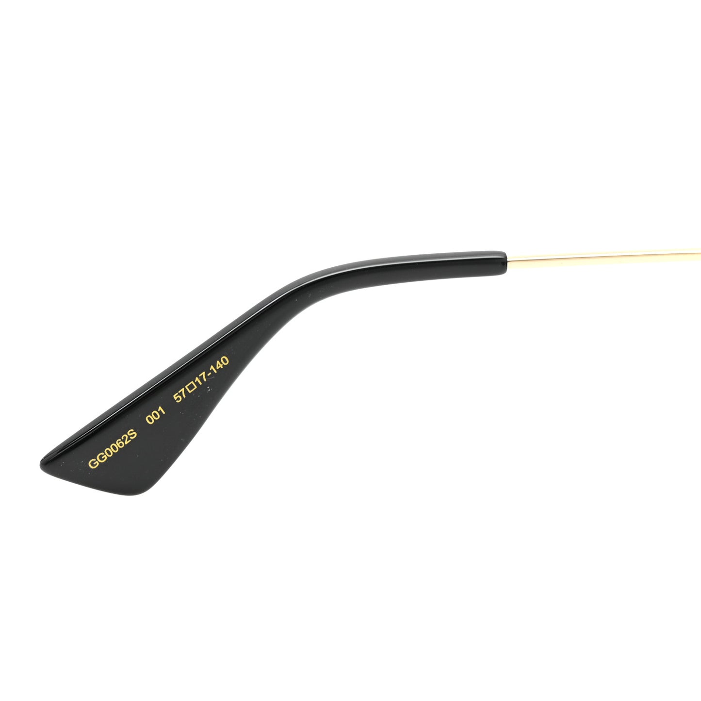 Metal Aviator Sunglasses GG0062S Black