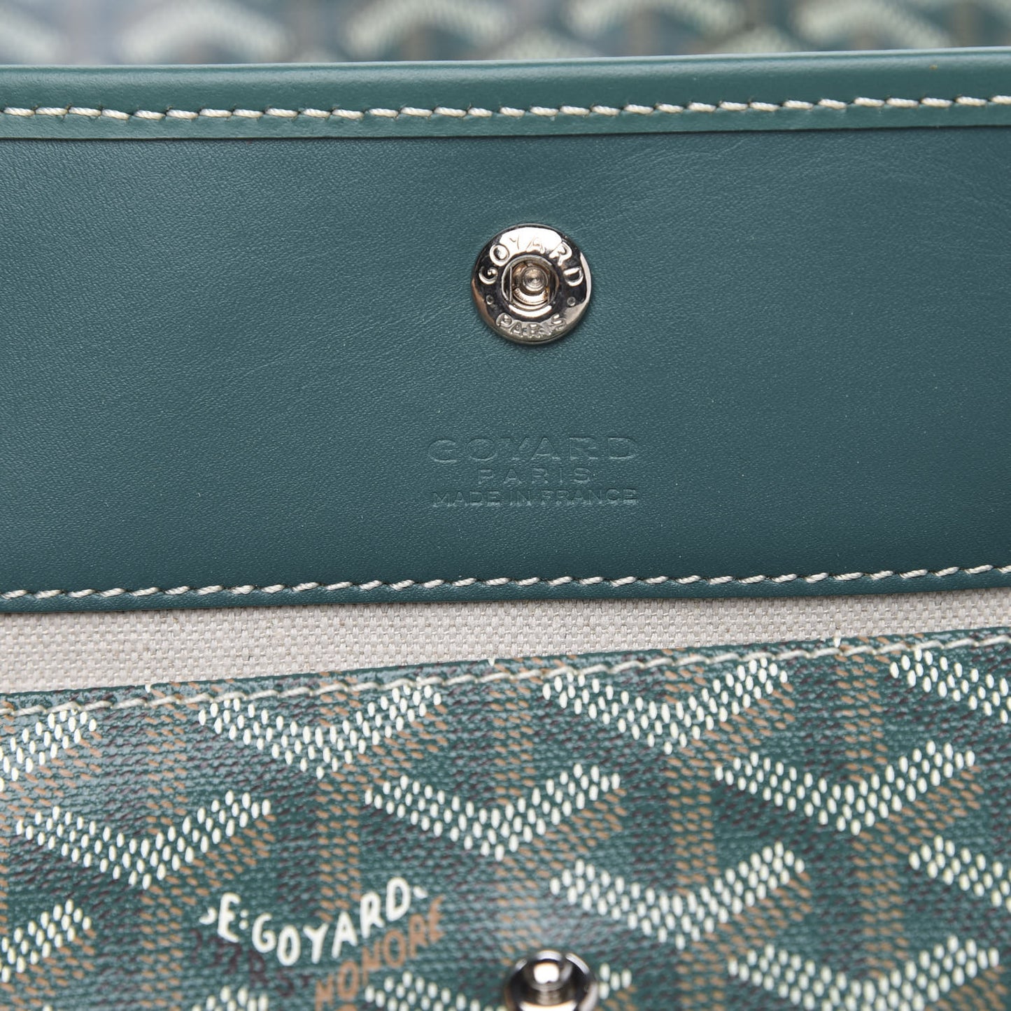 Goyardine Saint Louis GM Green