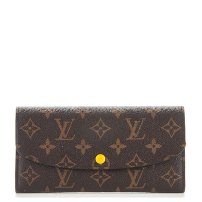 Louis Vuitton Monogram Emilie Wallet Mimosa 1 of 7