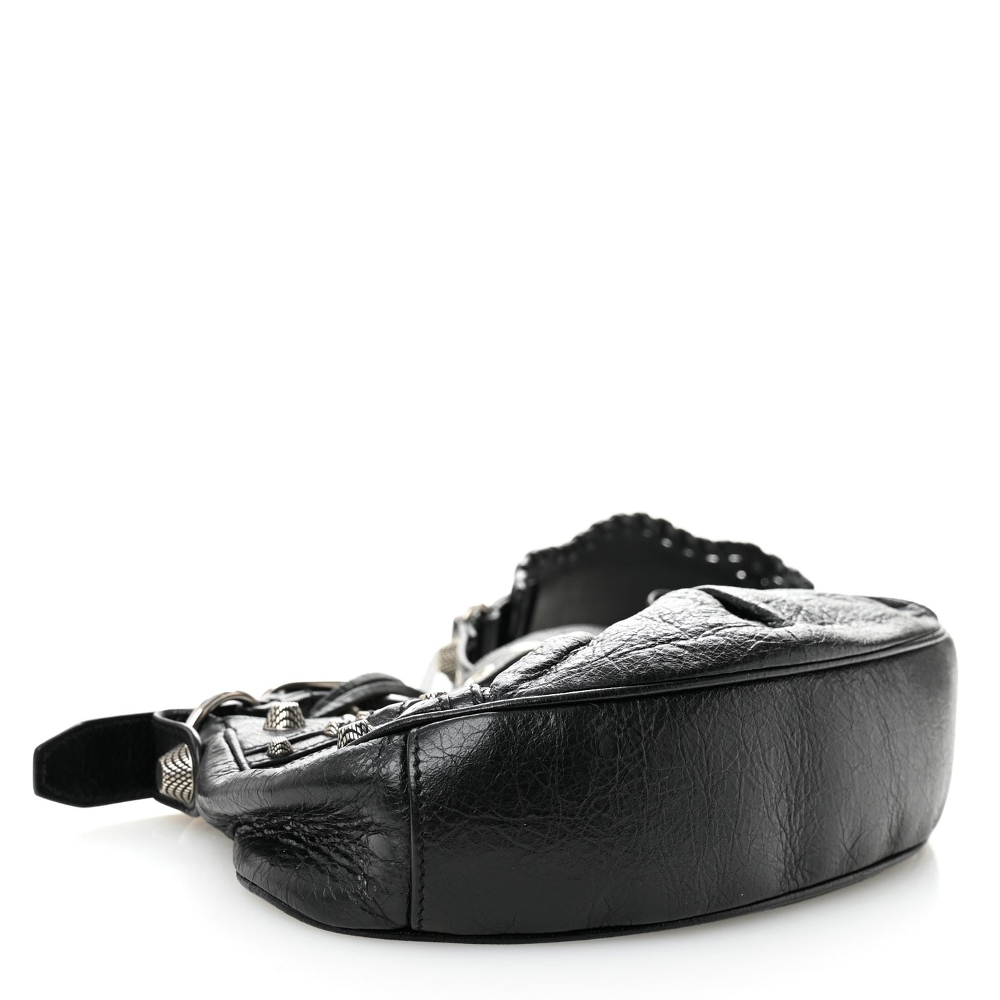 Agneau Arena Le Cagole Shoulder Bag XS Black