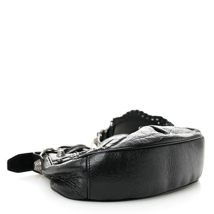 Balenciaga Agneau Arena Le Cagole Shoulder Bag XS Black 5 of 11
