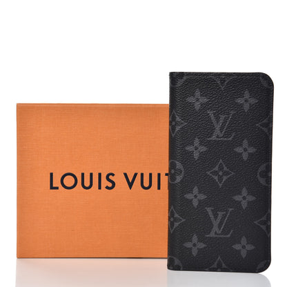 Louis Vuitton Monogram Eclipse iPhone XS Max Folio Case 7 of 7