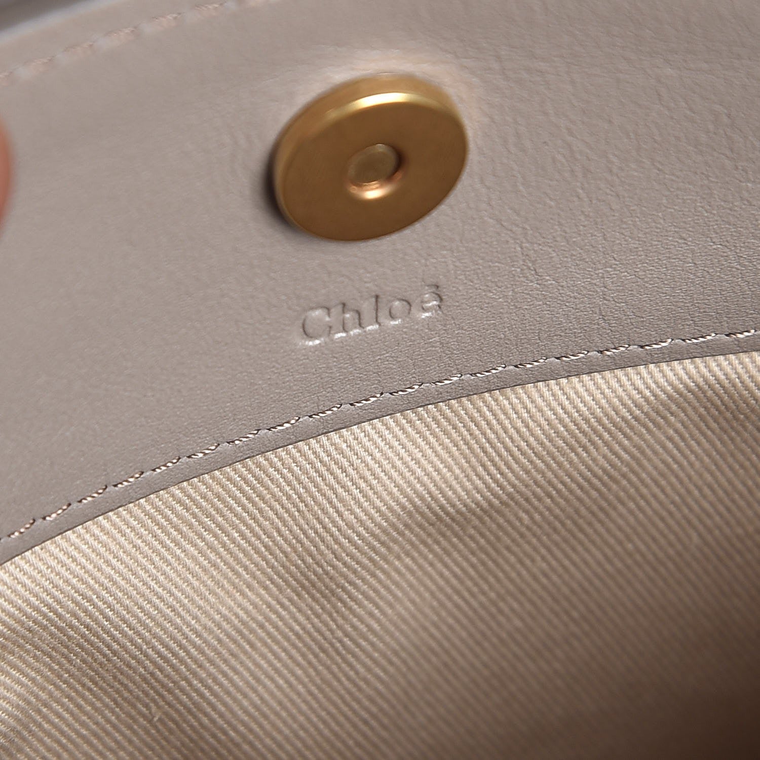 Chloe Calfskin Suede Mini Roy Bag Motty Grey 8 of 9