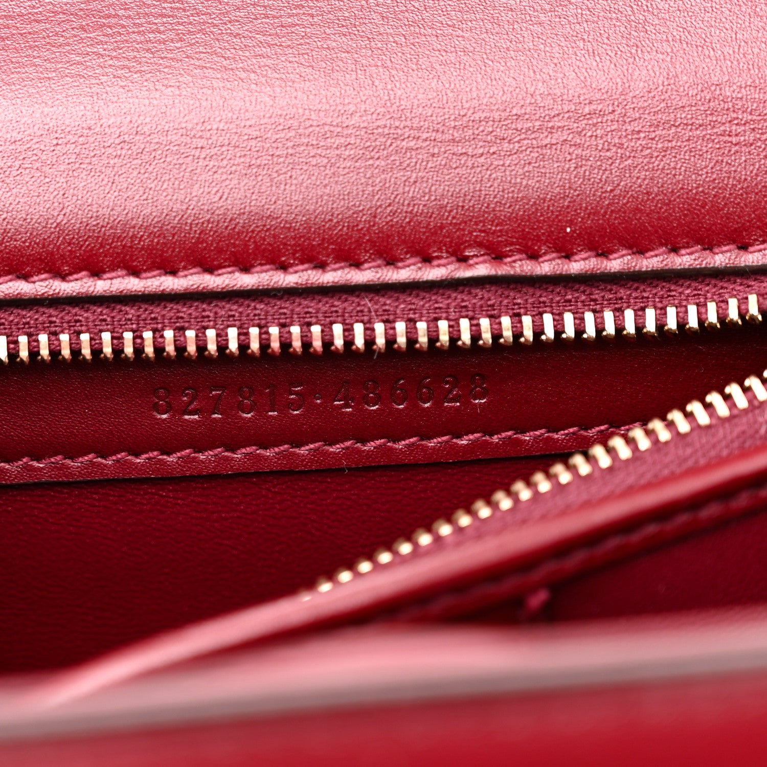 Gucci Boarded Dyana Lux Calfskin Web Monochrome Small Bamboo 1947 Top Handle Bag Rosso Ancora 7 of 11