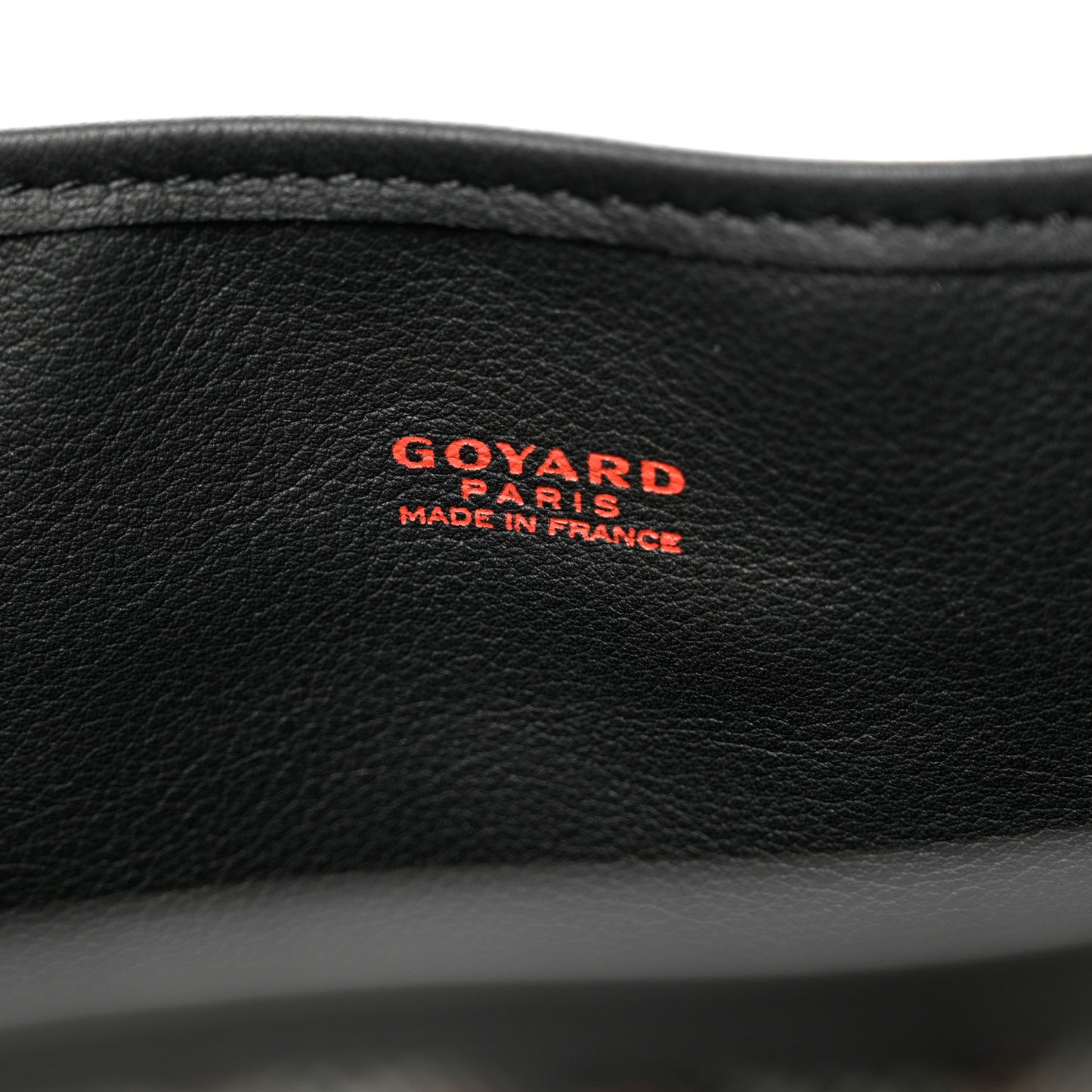 Goyardine Reversible Mini Anjou Black