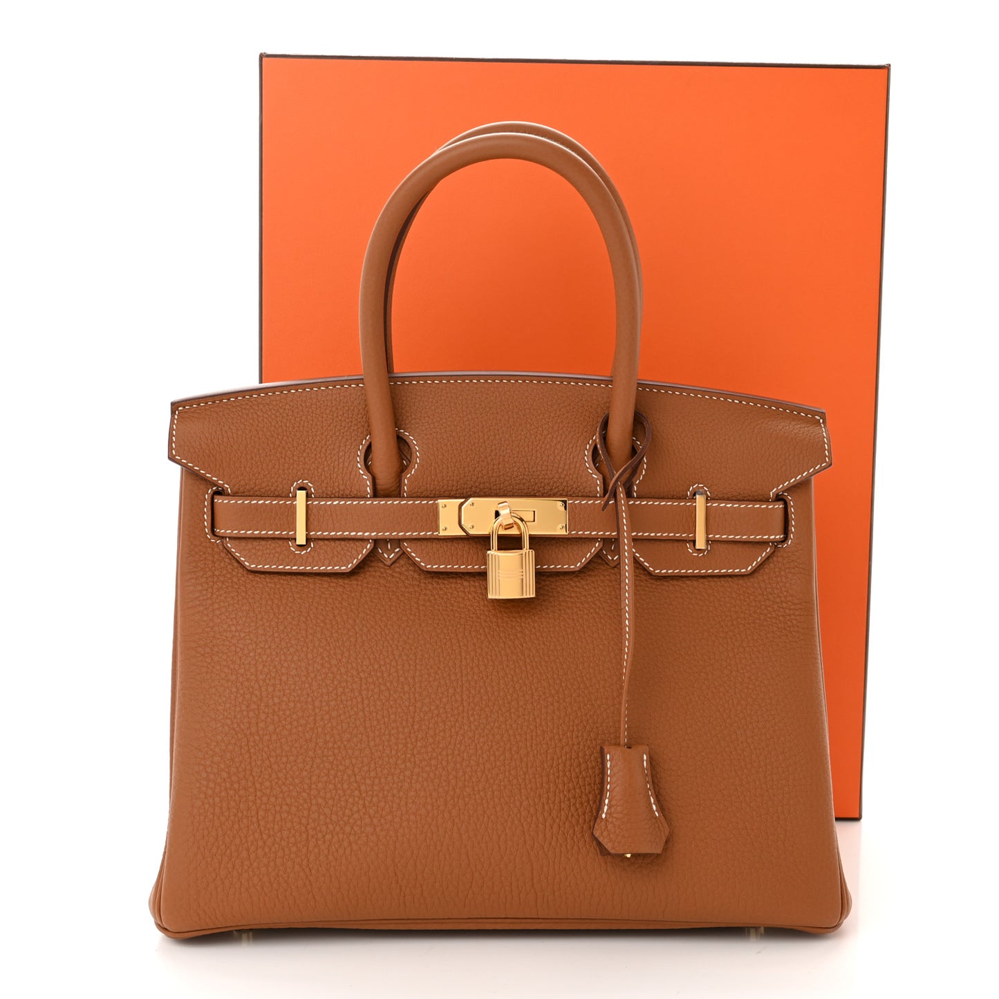 Togo Birkin 30 Gold
