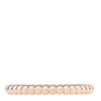Van Cleef & Arpels 18K Rose Gold Small Perlee Ring 51 5.75 1 of 5
