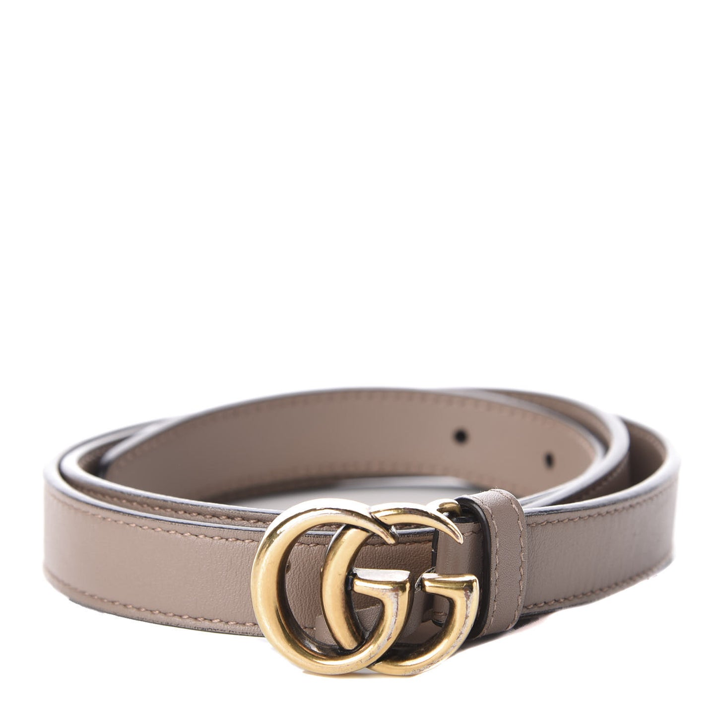 Calfskin Double G 20mm Belt 85 34 Porcelain Rose