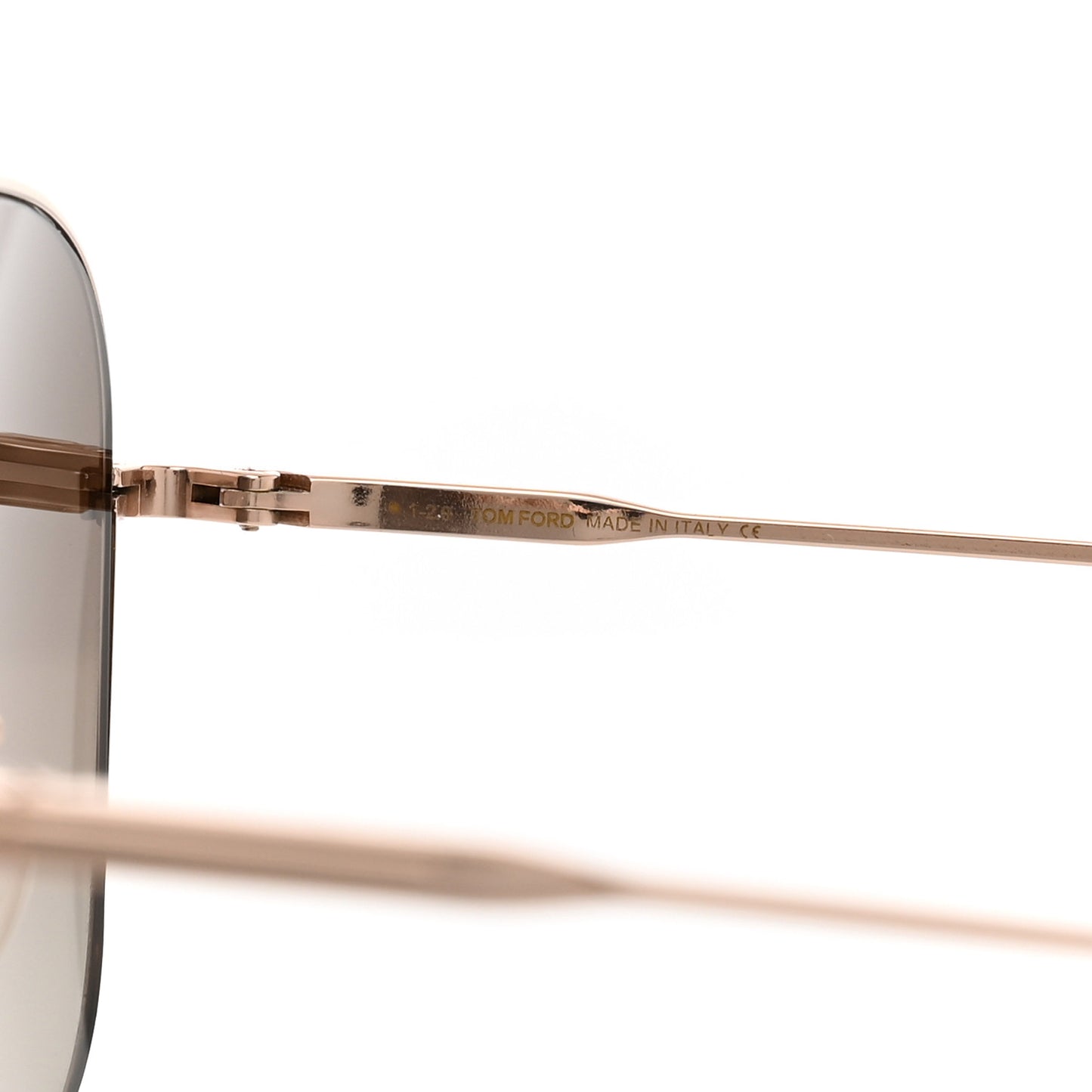 Metal Pilot Sunglasses FT0883 Gold
