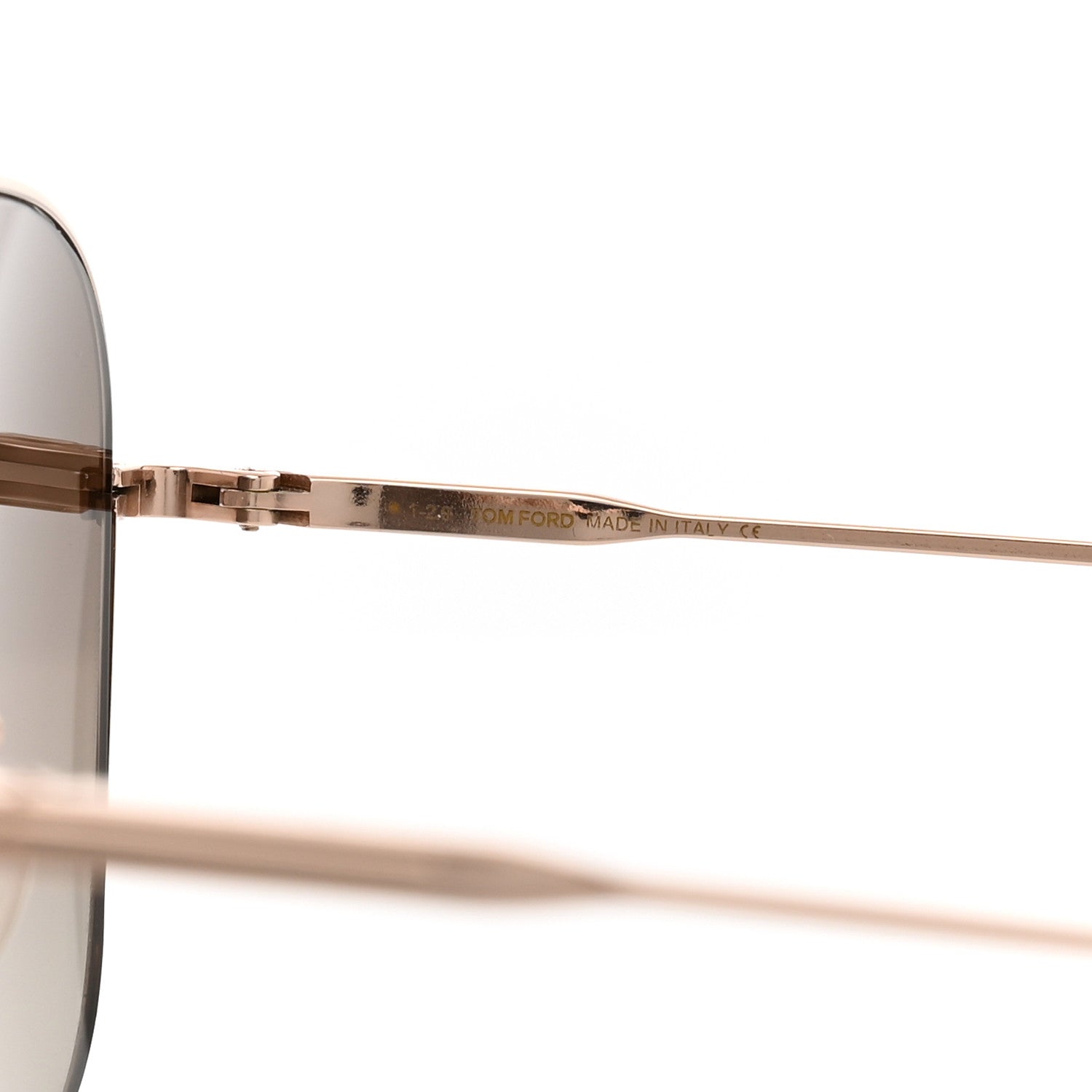 Tom Ford Metal Pilot Sunglasses FT0883 Gold 5 of 9