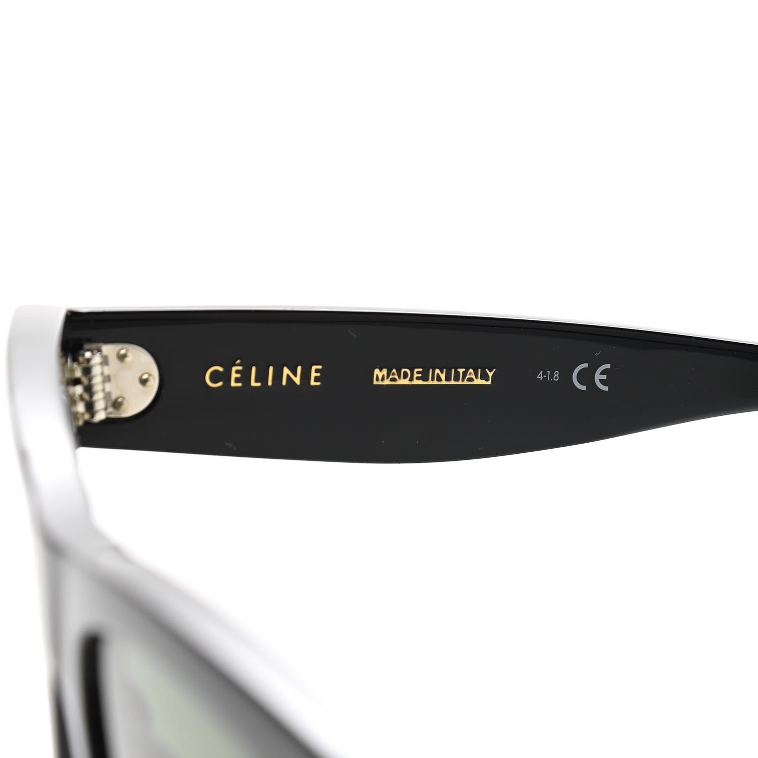 Celine Acetate Black Frame 02 Sunglasses CL40009I Black 5 of 6