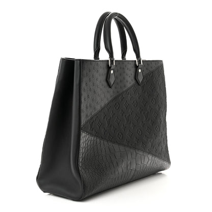 Louis Vuitton Ostrich Crocodile Empreinte Monogram Grand Sac 4 of 14