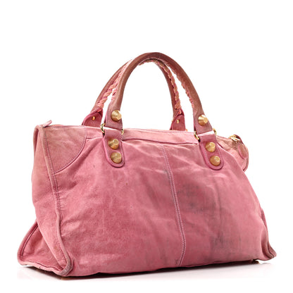 Balenciaga Agneau Giant 21 Gold Hardware Work Bubblegum 3 of 10