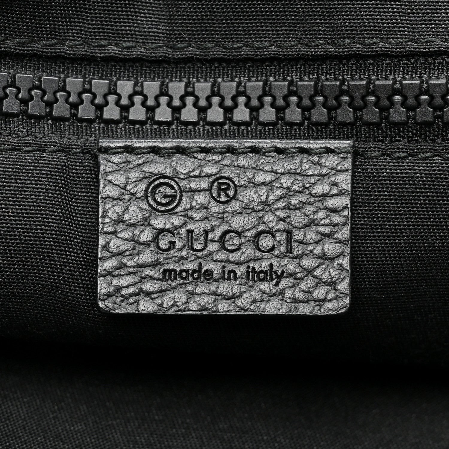 Gucci Nylon Monogram Vertical Tote Black 5 of 10