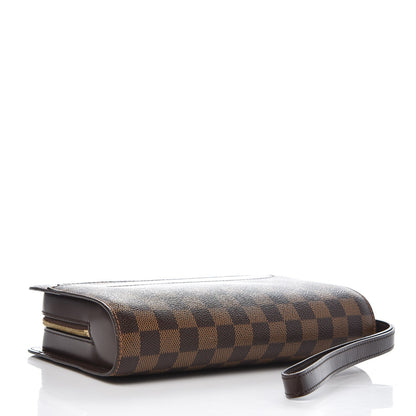 Louis Vuitton Damier Ebene Pochette Saint Louis Clutch 4 of 7