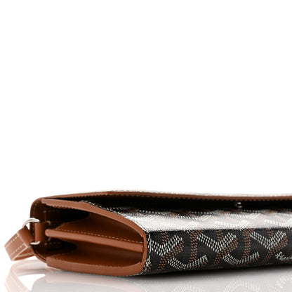 Goyard Goyardine Varenne Continental Wallet Black Gold 8 of 9
