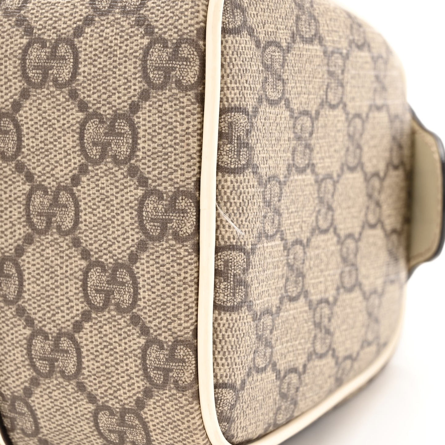 GG Plus Monogram Small Joy Boston White