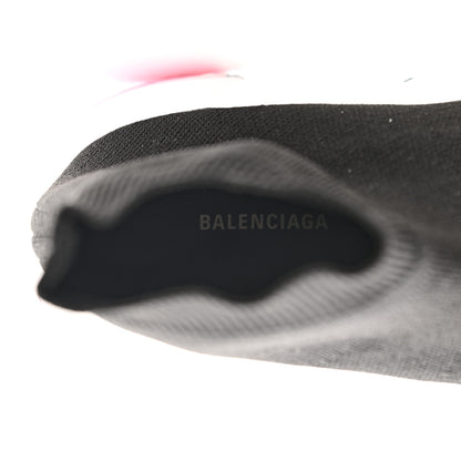 Balenciaga Neoprene Knit Multicolor Sole Womens Speed Sneakers 39 Black White Pink 7 of 8