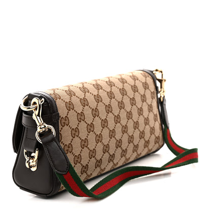 Gucci GG Monogram Small Luce Shoulder Bag Beige Ebony 3 of 10