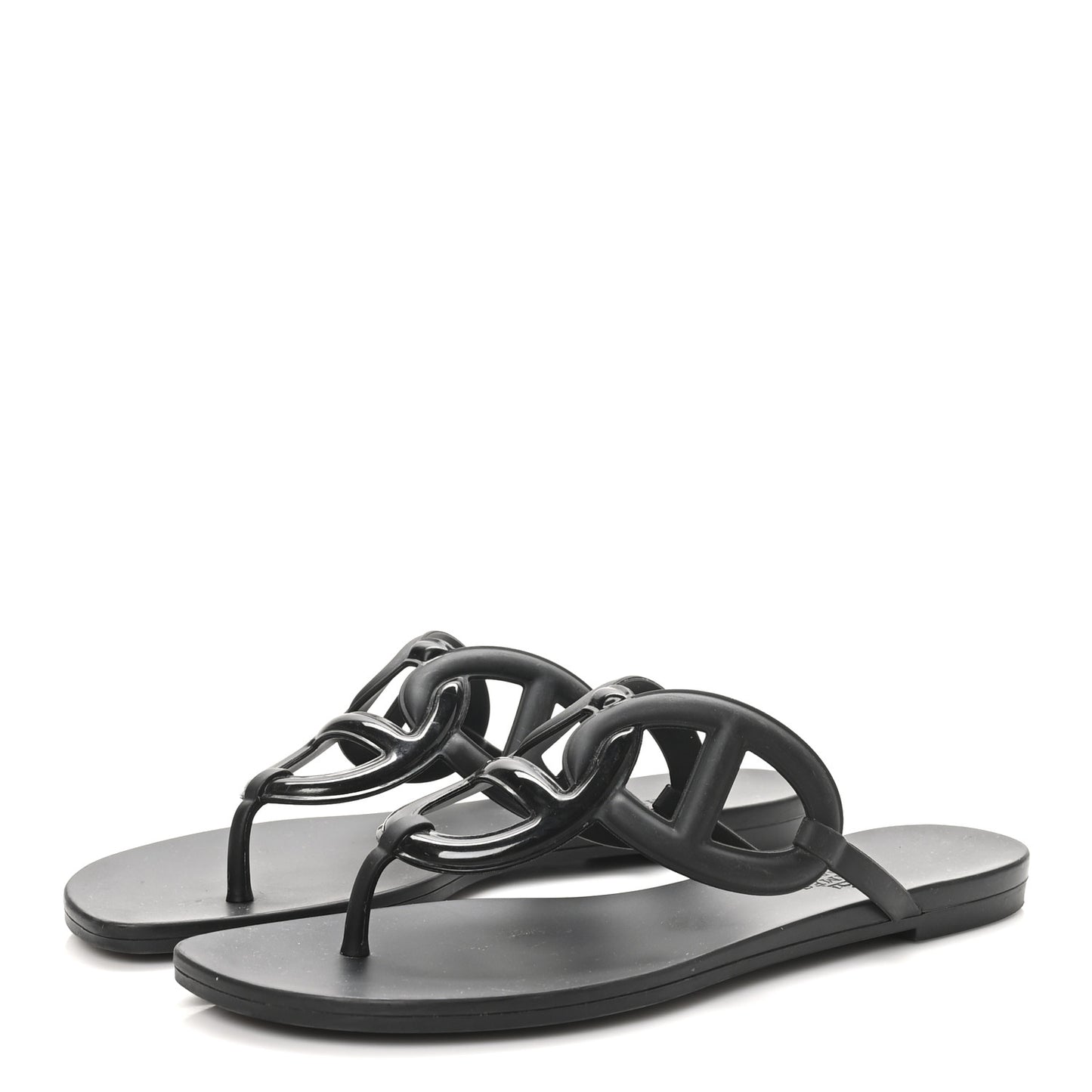 Rubber Womens Egerie Sandals 40 Black