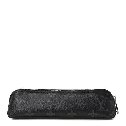 Louis Vuitton Monogram Eclipse Elizabeth Pencil Pouch Black 1 of 6