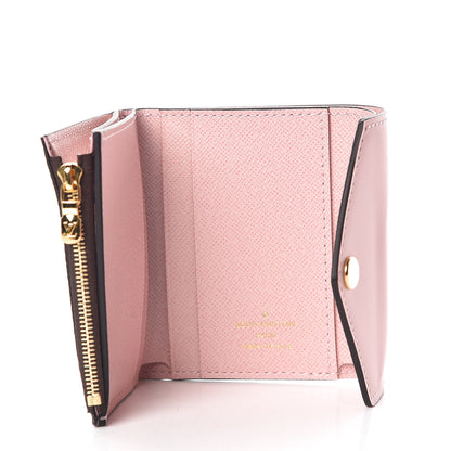Louis Vuitton Monogram Zoe Wallet Rose Ballerine 7 of 10