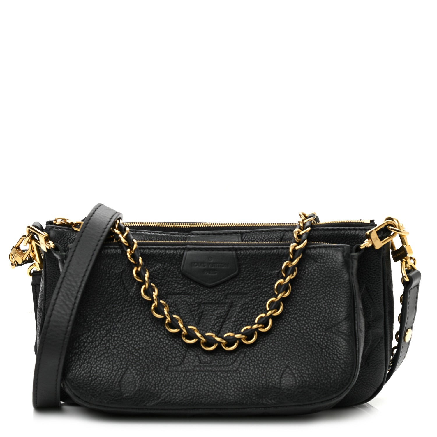 Louis Vuitton Empreinte Monogram Giant Multi Pochette Accessories Black 1 of 11