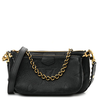 Louis Vuitton Empreinte Monogram Giant Multi Pochette Accessories Black 1 of 11