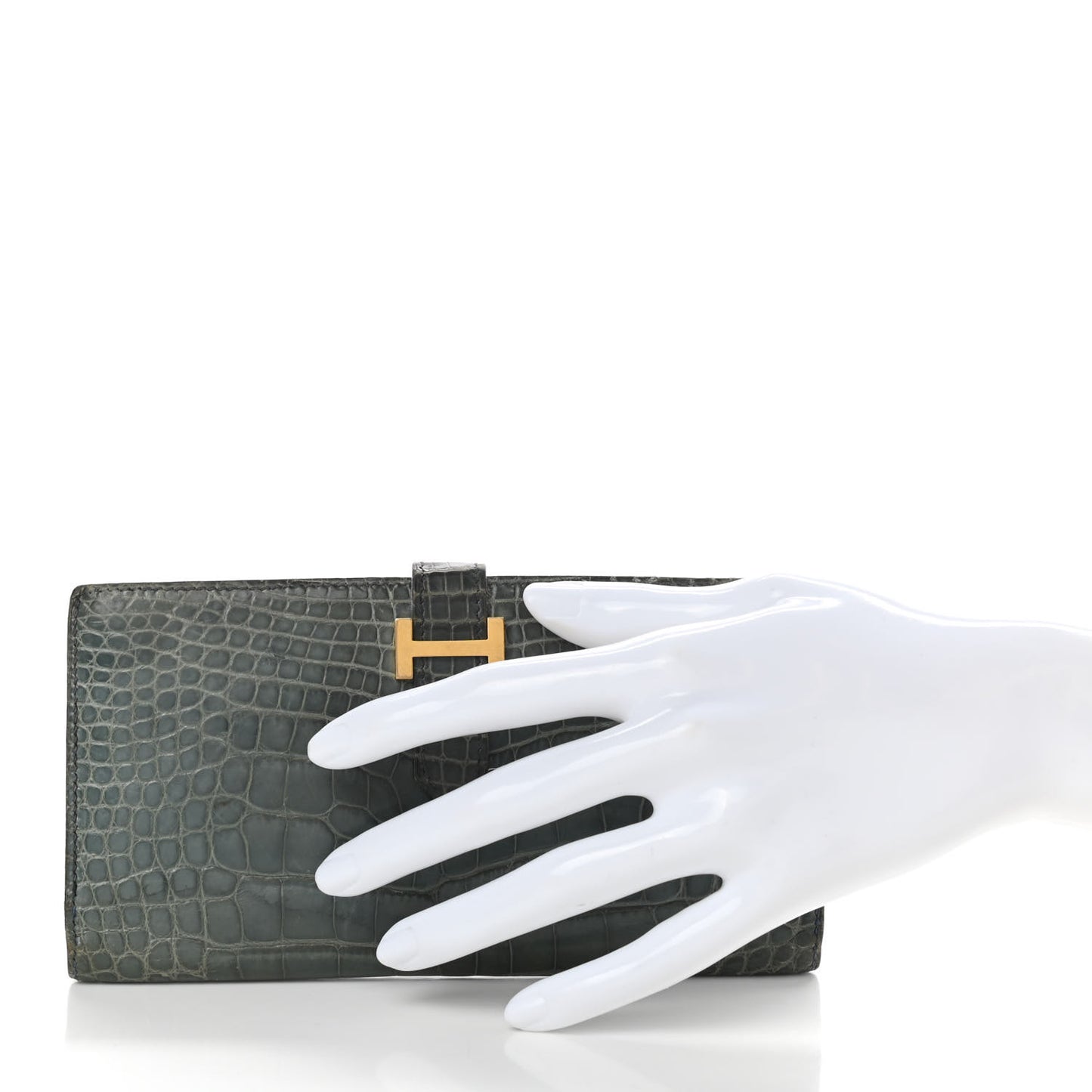 Shiny Alligator Bearn Wallet