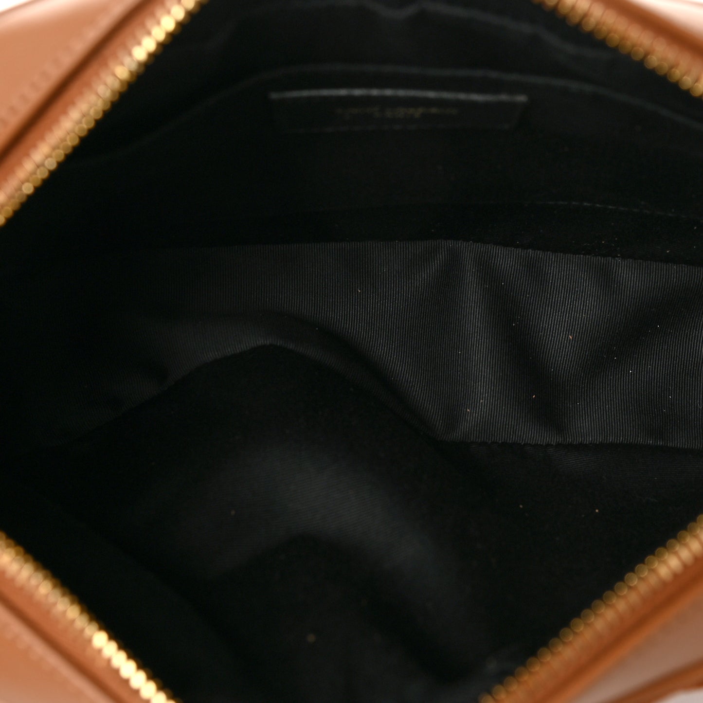 Suede Matelasse Monogram Lou Camera Bag Cinnamon