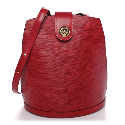 Louis Vuitton Epi Cluny Castillan Red 1 of 10