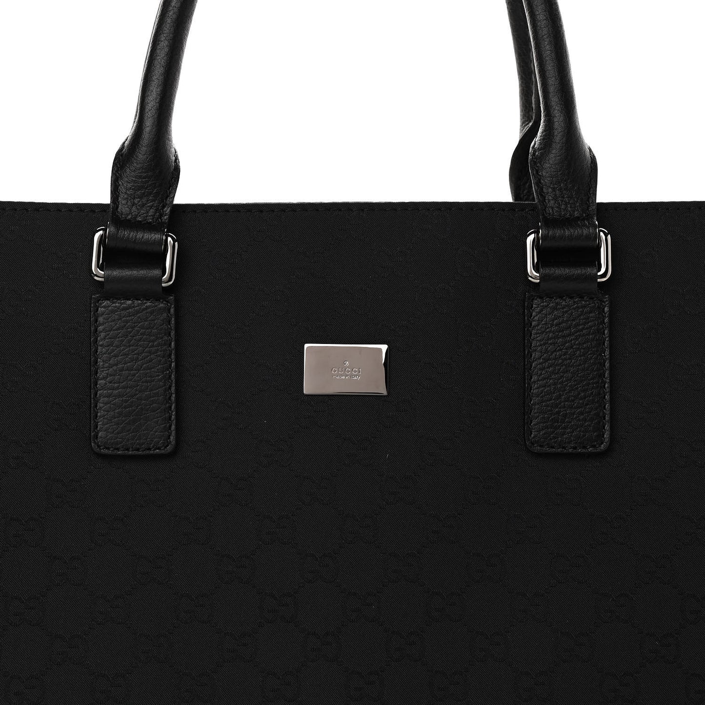 Nylon Monogram Executive Bag Black