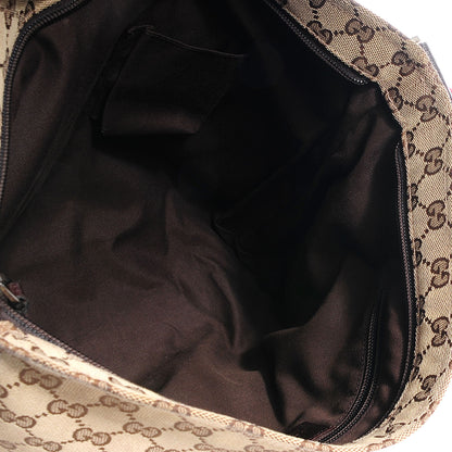 Gucci Monogram Web Medium Flat Messenger Bag Dark Brown 5 of 7