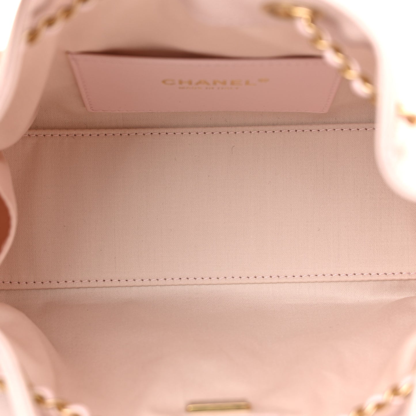 Caviar Quilted Mini Chanel 25 Handbag Light Pink