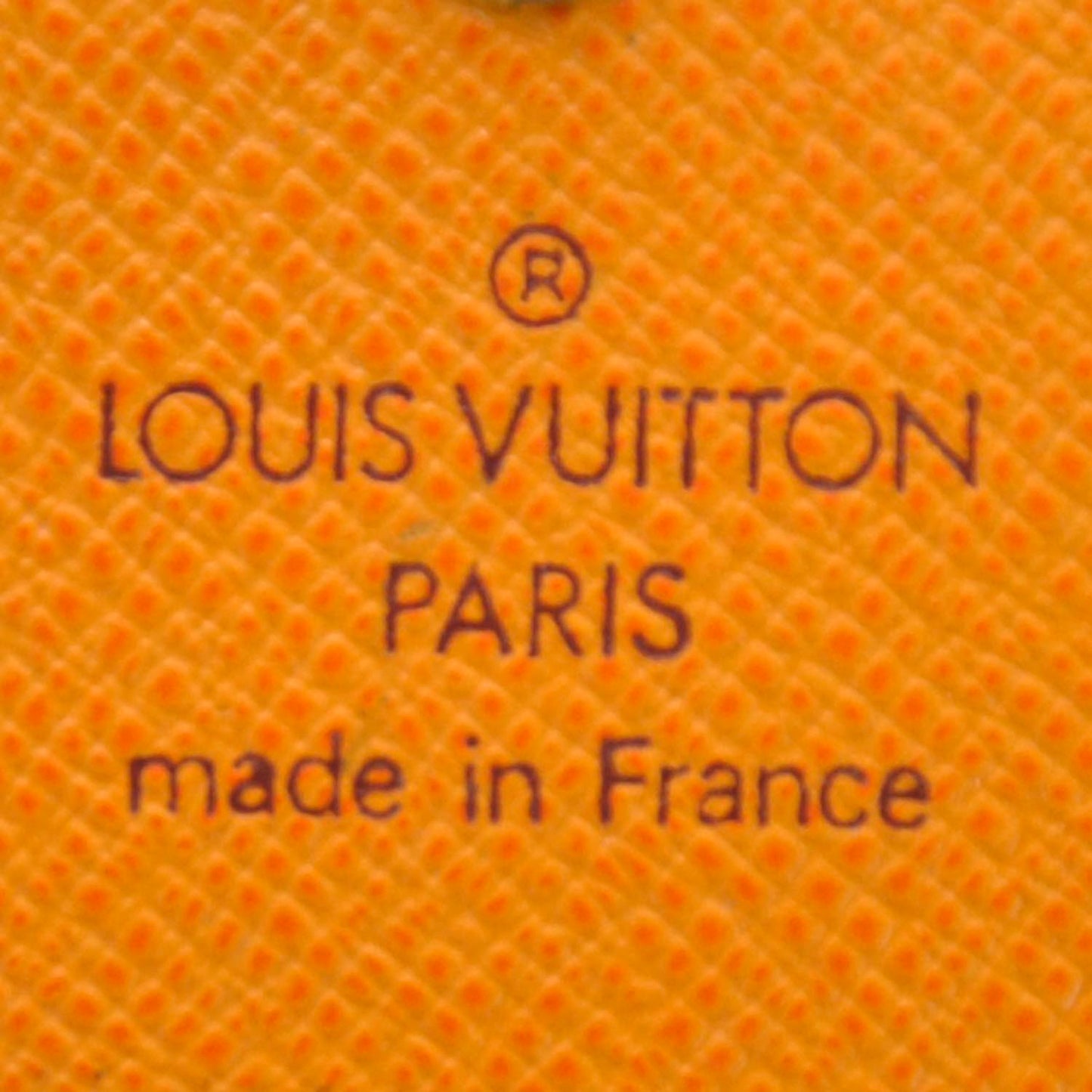 Epi Porte-Monnaie Billets Tresor Wallet Mandarin