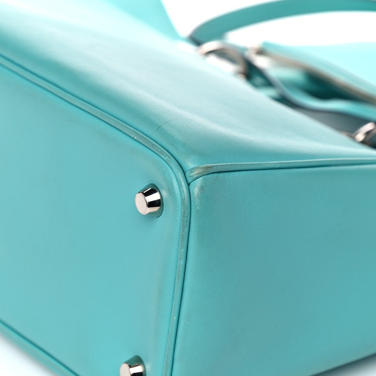 Smooth Calfskin Medium Diorissimo Tote Blue
