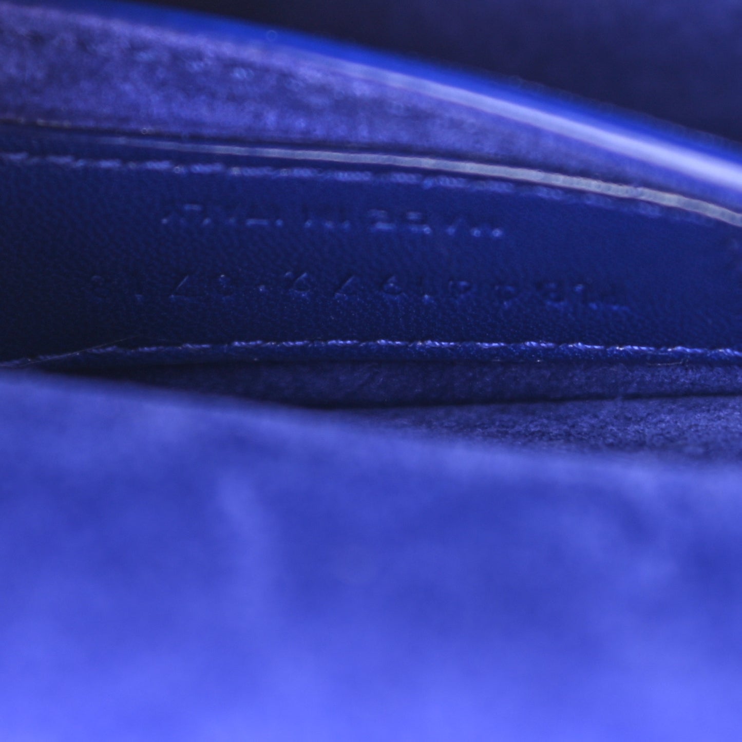 Patent Small Monogram Sunset Royal Blue