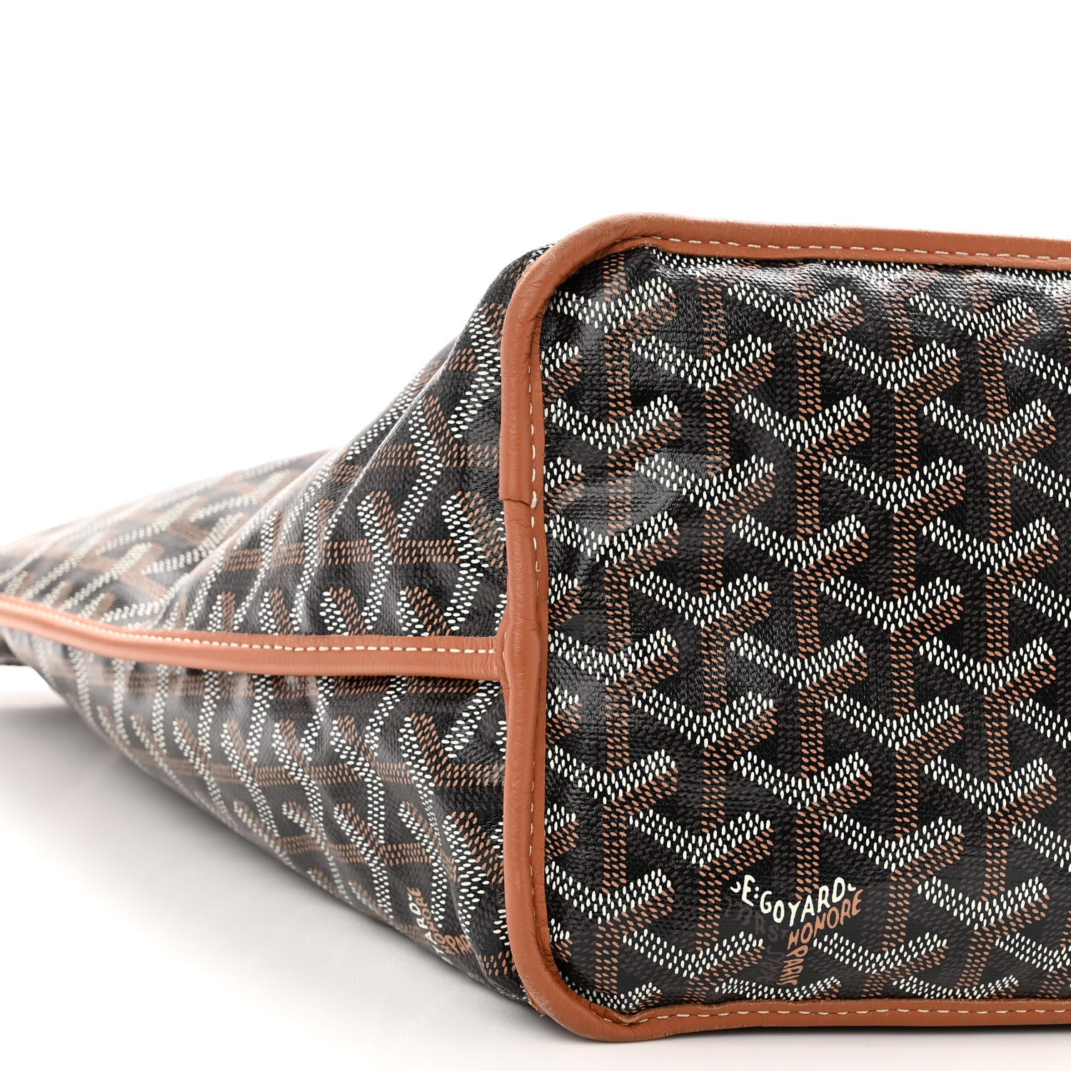 Goyard Goyardine Reversible Anjou PM Black Gold 15 of 20