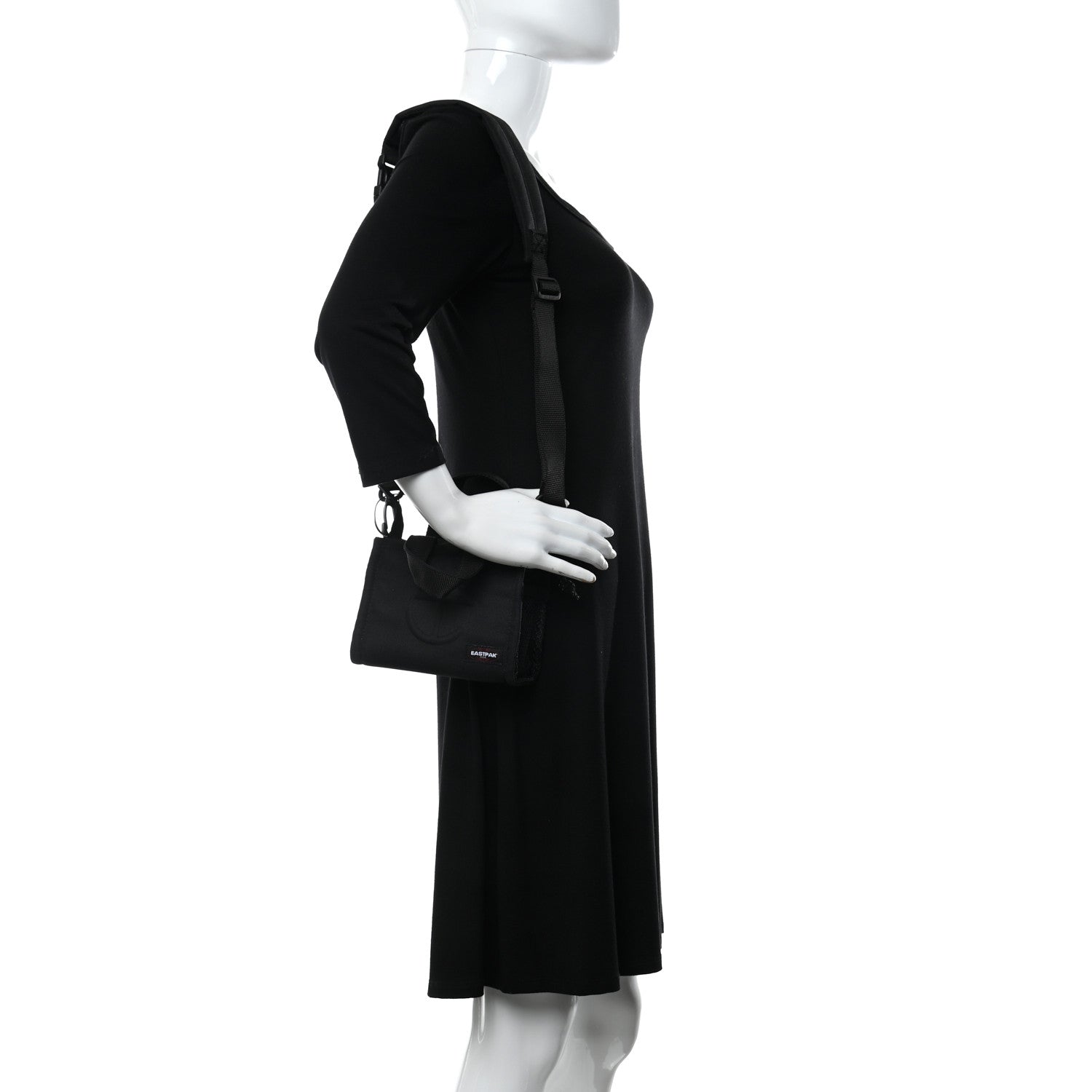 Telfar x EASTPAK Tactical Nylon Small Shopper Black 2 of 10