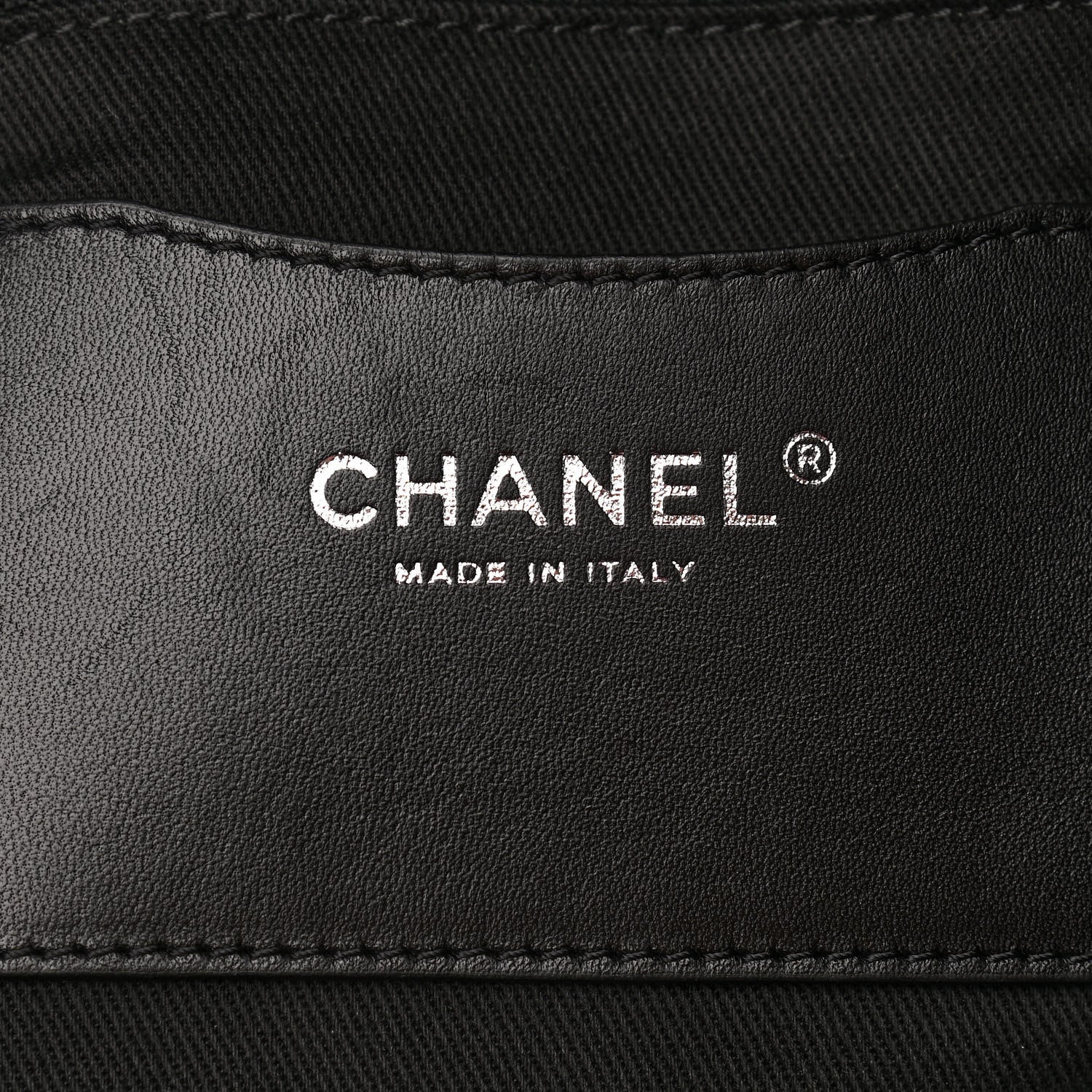Chanel Iridescent Calfskin Extra Large Just Mademoiselle Bowling Bag Black 4 of 9