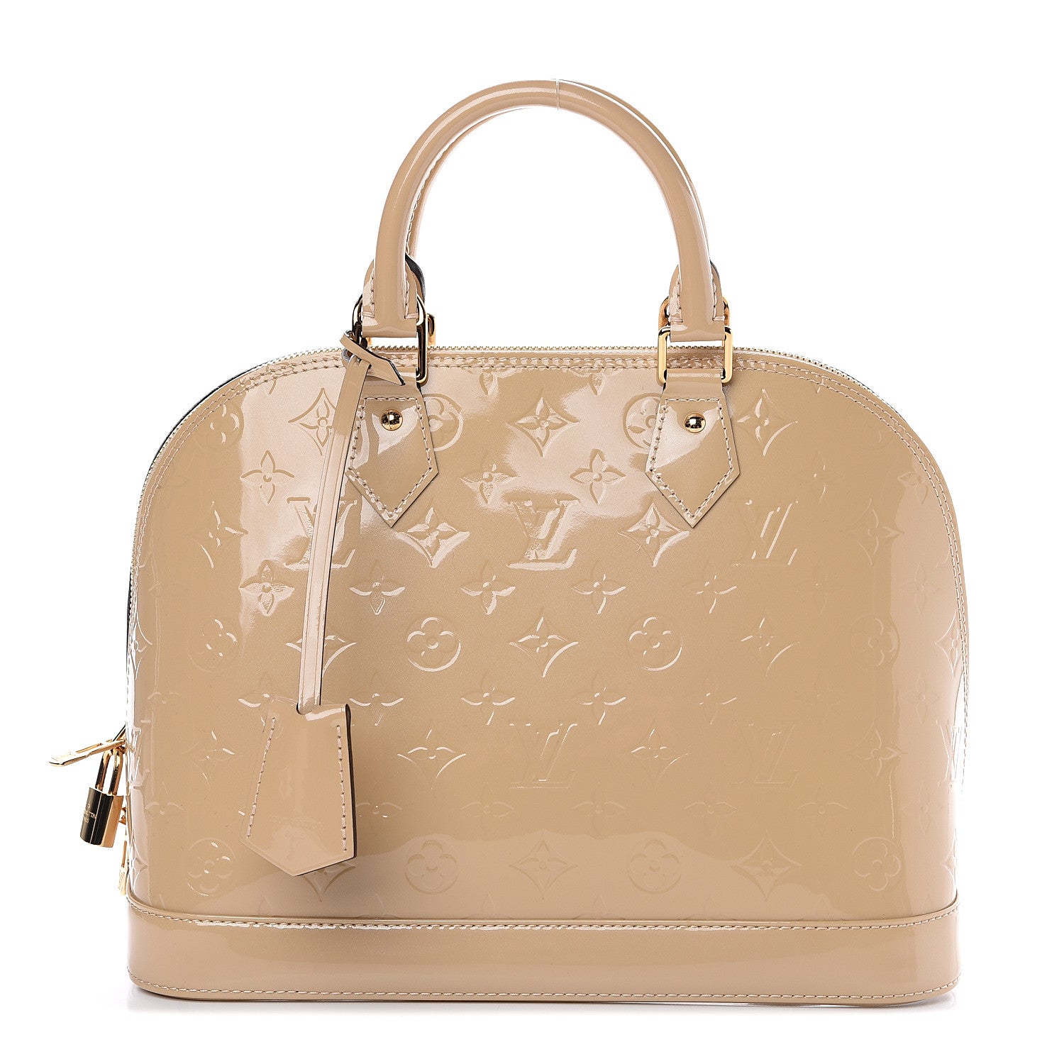 Louis Vuitton Vernis Alma PM Dune 1 of 8