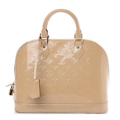 Louis Vuitton Vernis Alma PM Dune 1 of 8