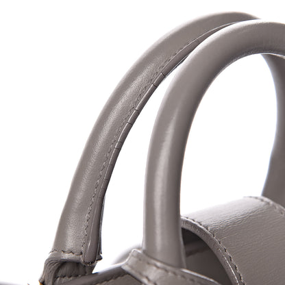 Saint Laurent Calfskin Monogram Baby Cabas Fog 9 of 12