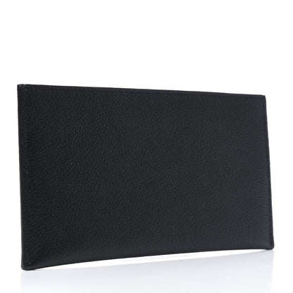Louis Vuitton Calfskin Felicie Chain Wallet Card Holder Insert Black 2 of 3