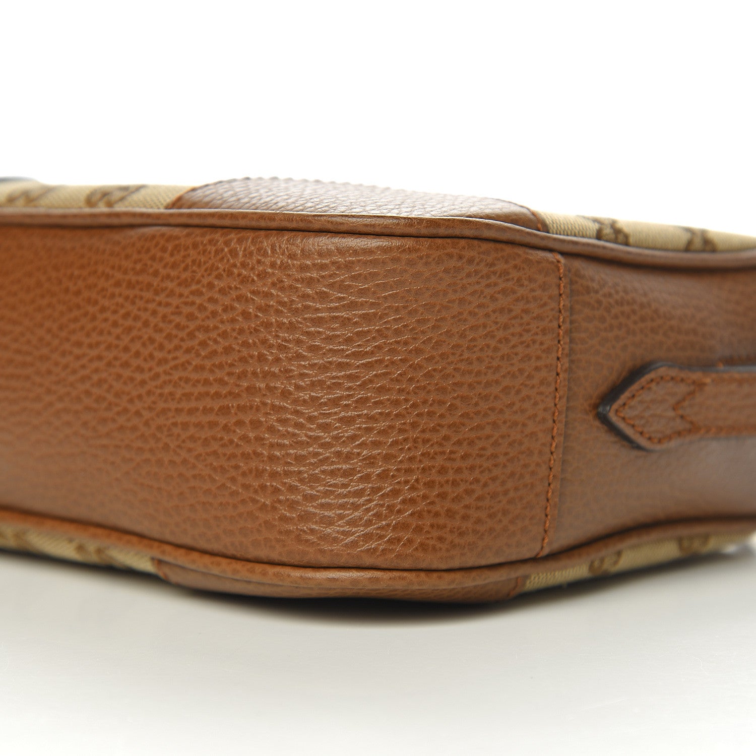 Gucci Monogram Mini Bree Messenger Bag Beige Tabacco 8 of 9