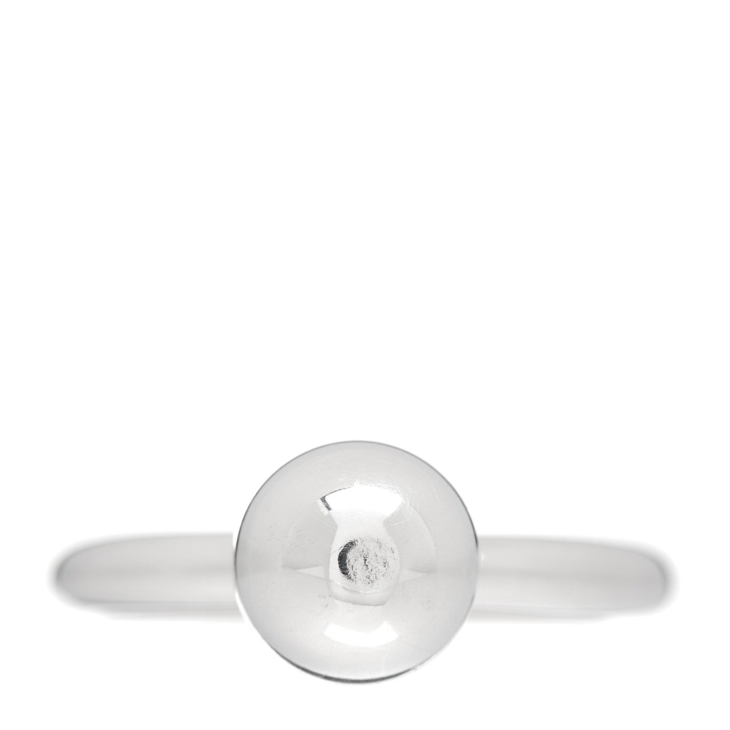 Sterling Silver 8mm HardWear Ball Ring 50 5.5