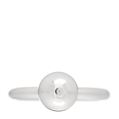 Tiffany Sterling Silver 8mm HardWear Ball Ring 50 5.5 1 of 6